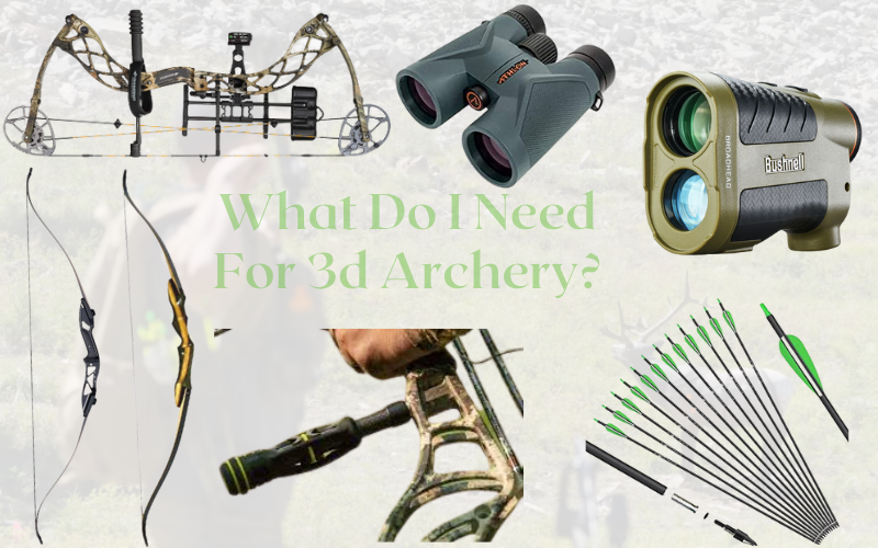 What Do I Need For 3d Archery